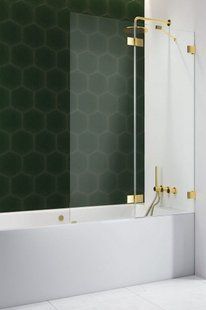 Шторка для ванни Radaway Essenza Pro Gold PND II 100 10102100-09-01R права