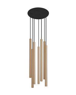 Підвісний світильник Nowodvorski 8921 Laser 490 G9 7x10W IP20 Gold
