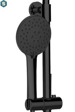 Душевая система Dusel Milton Black (233440000), Черный матовый