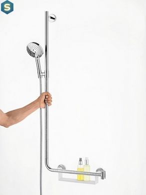 Душовий набір Hansgrohe Raindance Select S 120/110 см 3Jet Left White/Chrome 26325400