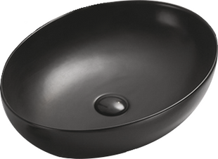 Умивальник Mexen Jowita black matt накладний MEX-21355285, Черный матовый
