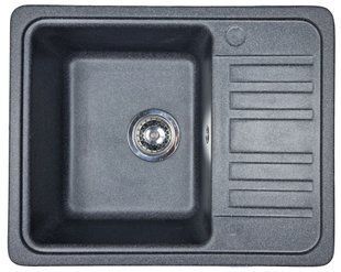 Кухонная мойка Adamant Small 570x455x180 графит 444223, Графит