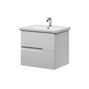 Тумба подвесная Koller Pool Grace 700 с умывальником белый глянец GR070WHITE, Белый