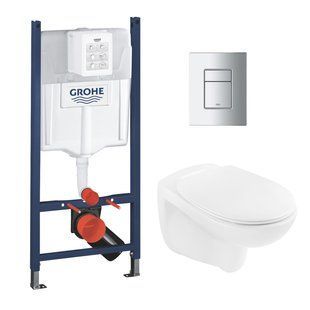 Комплект унитаза с установкой 4 в 1 Grohe Solido Even RU38971966A