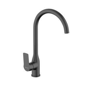 Змішувач для кухні Imprese Kucera black matt f03403410AA, Черный матовый