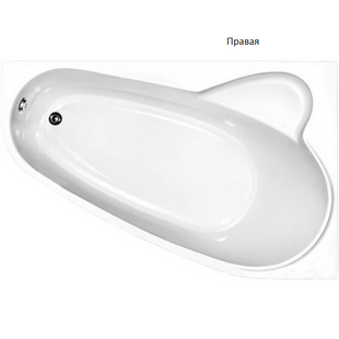 Ванна акриловая Vagnerplast Selena 160x105 VPBA163SEL3PX-01/NO правая