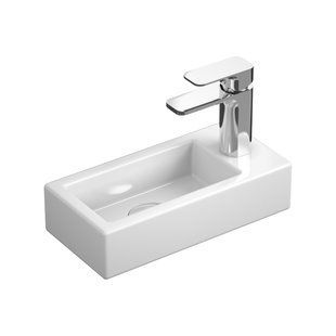 Умывальник Koller Pool Kvadro 370x185 R (правый) KR-0370-R, Белый