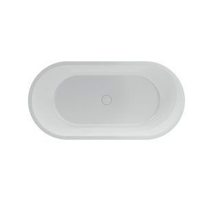 Ванна акриловая отдельностоящая Koller Pool PureLine 1600x800 White с сифоном 0266250101, Белый