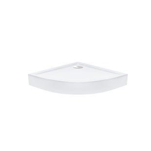 Душовий піддон Qtap Robin 308812C 80x80x12 см + сифон, Білий