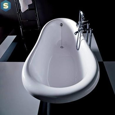 Ванна акриловая отдельностоящая Gruppo Treesse Epoca 170x80 V5071 chromo