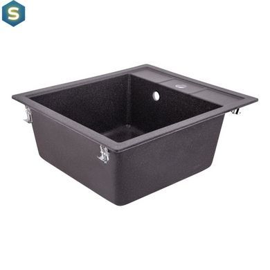 Кухонна мийка Lidz 460х515/200 GRF-13 (LIDZGRF13460515200), Графит