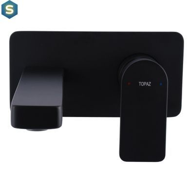 Змішувач для умивальника Topaz Sardinia TS 08205-H20-BB, Черный матовый
