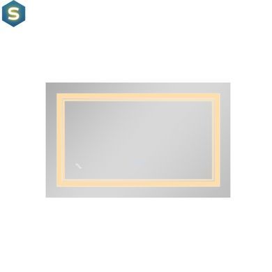 Зеркало Qtap Cardinal 500х800 с LED-подсветкой Touch, с антизапотеванием, с диммером температуры цвета (3000-6500K) Reverse QT0478C5080