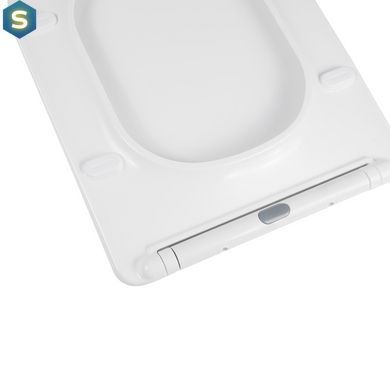 Сидіння для унітаза Qtap Presto з мікроліфтом Slim QT26992615EW, Білий