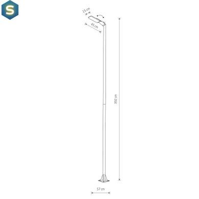 Світильник вуличний Nowodvorski 10633 Pathway Led Pro 1x60W 4000K 5900Lm IP65