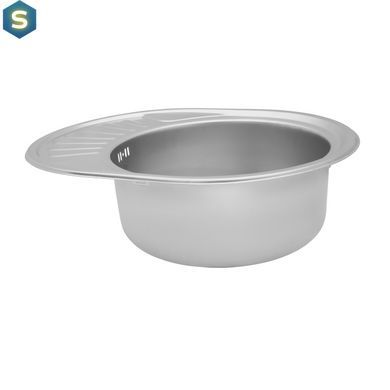 Кухонная мойка Kroner KRP Satin-5745 (0,6 мм) CV022773, Satin