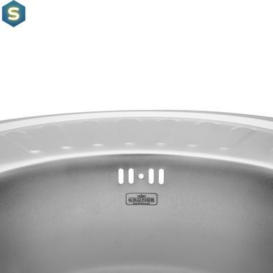 Кухонная мойка Kroner KRP Satin-5745 (0,6 мм) CV022773, Satin