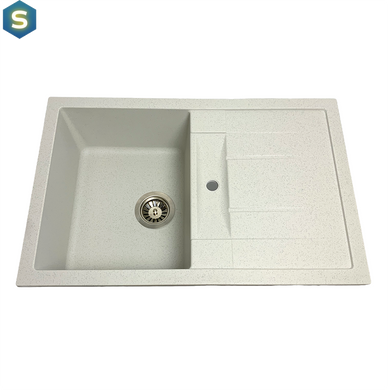 Кухонна мийка Adamant Fort 770x495x200 old stone 100002003, Каппучино