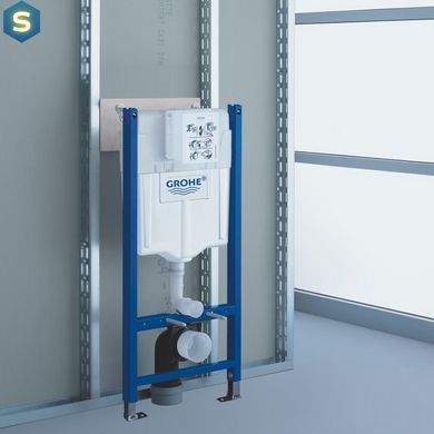 Комплект унітазу з інсталяцією 4 в 1 Grohe Solido Even UA38971966A