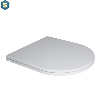 Унітаз підвісний Qtap Robin Mew безобідковий з сидінням Soft-close QT1333046EUQW, Білий