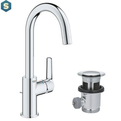 Змішувач для раковини Grohe QuickFix Start L-Size 24203002, Хром