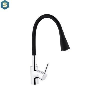 Змішувач для кухні Kroner KRP K&uuml;che - C031BLK CV024338, Черный матовый