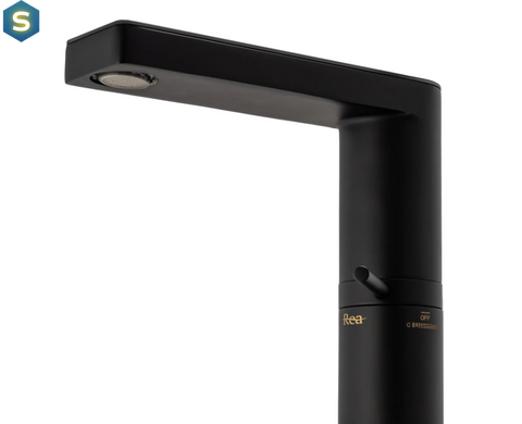 Смеситель для умывальника Rea Amar Lcd низкий black REA-B2065, Черный матовый