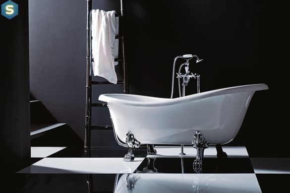 Ванна акриловая отдельностоящая Gruppo Treesse Epoca 170x80 V5071 chromo