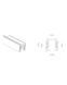 Шинопровід накладний Nowodvorski 8717 Ctls Track 3 Cirtuit 2m IP20 Wh