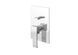 Душевая система Kohlman Axis 30 chrome + BOX скрытого монтажа QW210NQ30, Хром