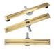 Трап для душу Rea Neox 90 Slim Pro brushed gold REA-G2716