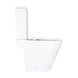 Унітаз підлоговий Qtap Dove Rimless безобідковий з сидінням Soft-close White QT06228380BW, Білий