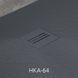 Душевой поддон Radaway Kyntos F 110x90 цвет антрацит HKF11090-64
