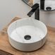 Умывальник Rea Sami marble mat накладной REA-U8703, Белый матовый
