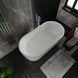Ванна акрилова окремостояча Koller Pool PureLine 1600x800 White з сифоном 0266250101, Білий