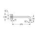 Кронштейн для верхнього душу Grohe Rainshower 27488000