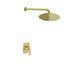 Душевая система Kohlman Experience 25 brushed gold + BOX скрытого монтажа KPL-QW220EGDBR25, Золотой