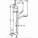 Душовий набір Hansgrohe Croma Select Multi 65 см хром 26580400