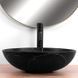 Умивальник Rea Fibo black matt накладний REA-U3301, Черный матовый