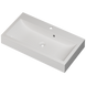 Раковина глянцева накладна Amidicon Laguna 80 800x430 з литого каменю LAGUNA_80_HL, Білий
