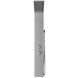 Душевая панель Corsan Alto silver A017MSL, Каппучино
