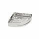 Полочка одинарная Platinum 2201-1-9 Gb, Нержавеющая сталь
