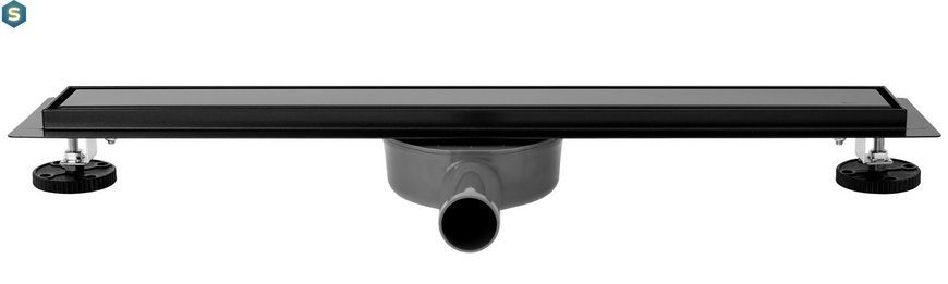 Душовий канал Rea Neo Pro black 2в1 чорний 90 см REA-G8908