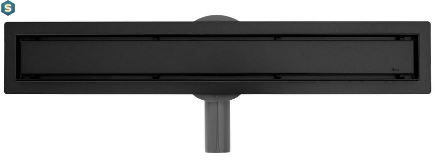 Душовий канал Rea Neo Pro black 2в1 чорний 90 см REA-G8908