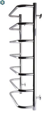 Рушникосушка водяна Unio LS W 900-500-7 Драбинка Скоба, Хром