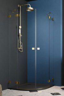 Душова кабіна Radaway Essenza Pro Gold PDD 80Lx80Rx200 10095080-09-01L+10095080-09-01R