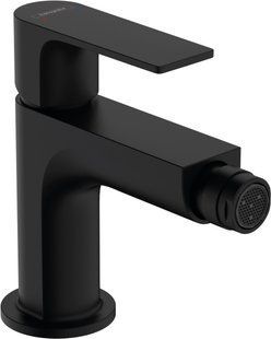 Смеситель для биде Hansgrohe Rebris E с донным клапаном pop-up Matt Black 72211670