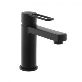 Змішувач для раковини картридж Energy Saving Paffoni Ringo без донного клапана black matt RIN071NO-ES, Черный матовый