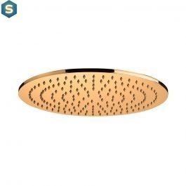 Душевая система с термостатом Paffoni Birillo верхний душ &Oslash;300 мм honey gold brushed ZCOL646KLIQHGSP, Золотой