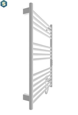 Електрична рушникосушарка HF Greenwich 770x530 white matte 6.1.0302.06.WM, Белый матовый, універсальне (конектор), Електронний